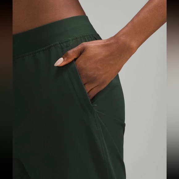 Lululemon Adapted State High-Rise Cropped Jogger in Legacy Green - Picture 2 of 6